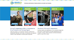 Desktop Screenshot of drivingtoindependence.com